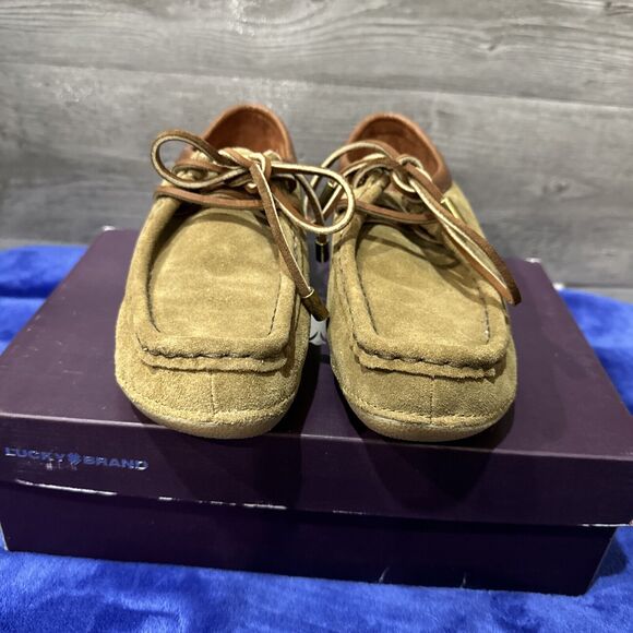 Lucky Brand Shoes Women’s 6.5 M Brown Leather Oxford Style LK CHARLIE - Picture 3 of 14